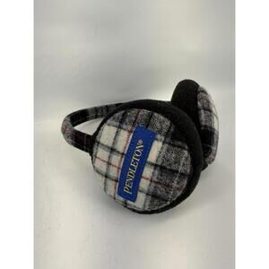 Pendleton Earmuffs Wool Tartan Plaid Heritage Vintage Rare Unisex